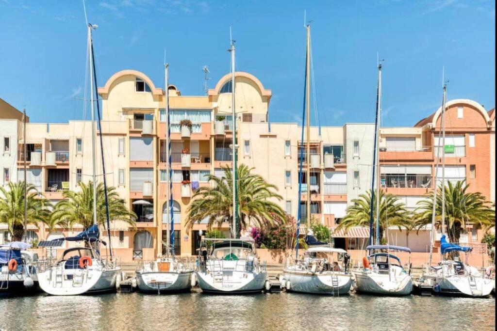 Residence Port Soleil Duplex T3 46 M2 Climatise Gruissan Kültér fotó